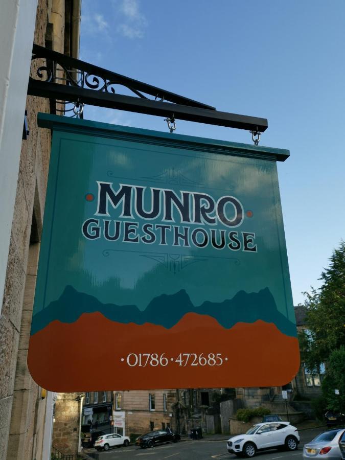 Munro Guest House Stirling Exterior foto