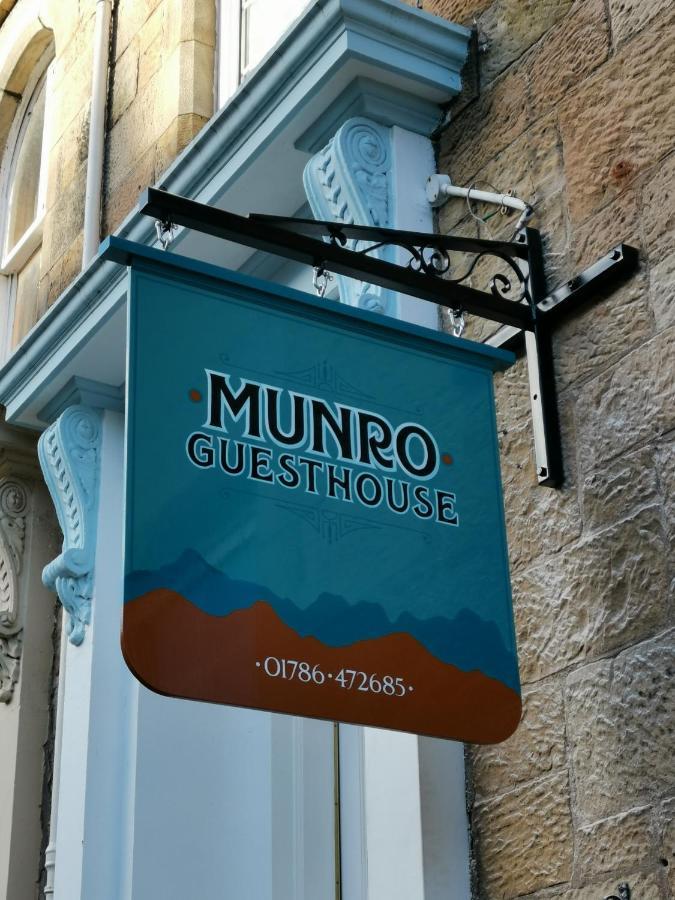 Munro Guest House Stirling Exterior foto